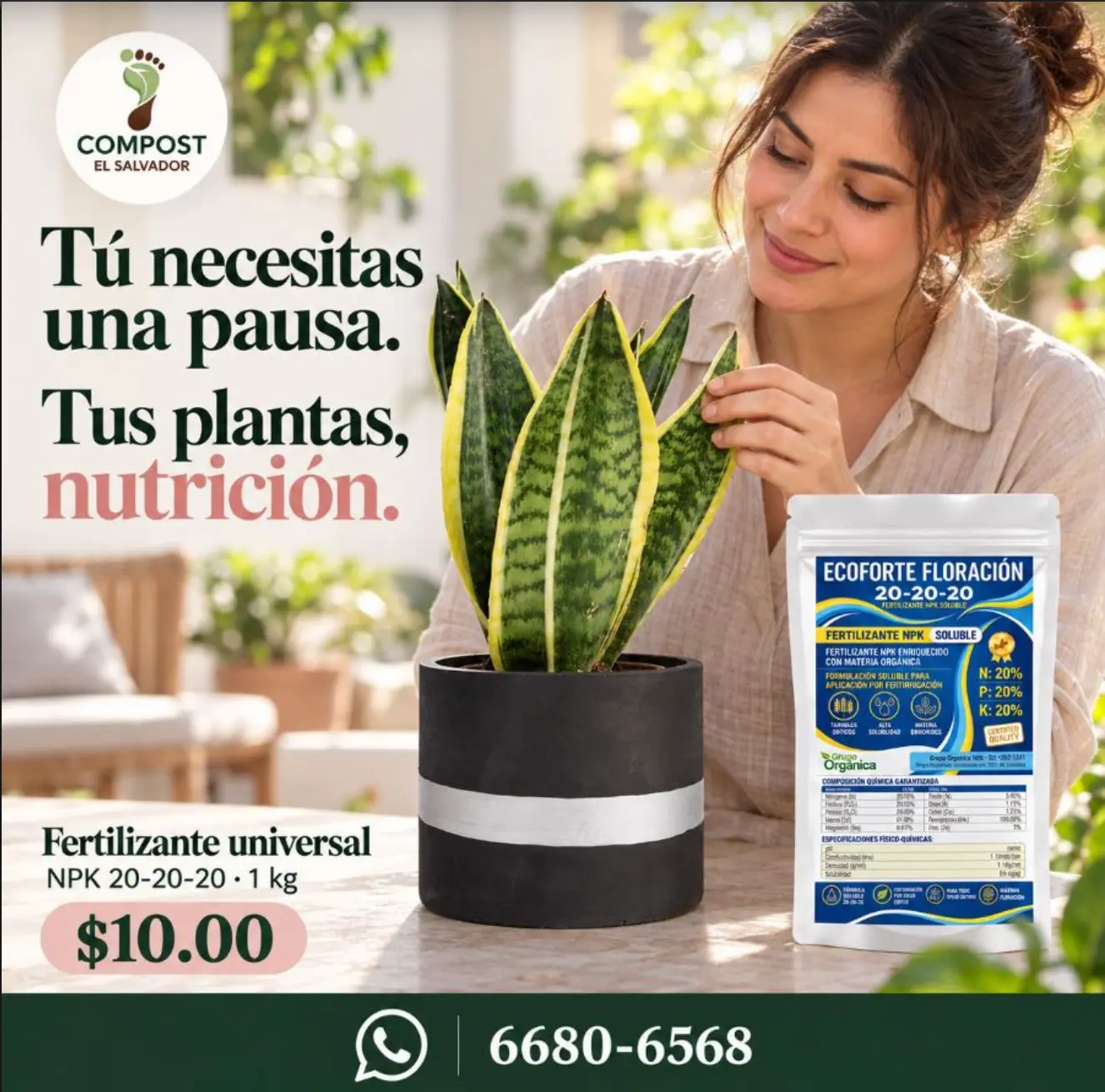 Fertilizante Universal 20-20-20